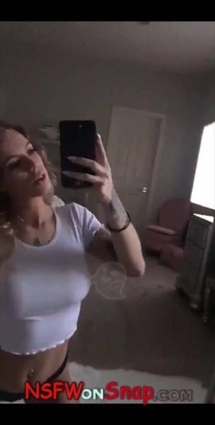Luna Skye teasing in front of mirror snapchat premium xxx porn videos on modelies.com
