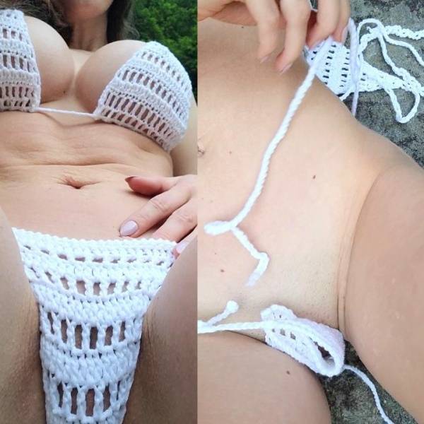 Abby Opel Nude White Knitted Bikini Onlyfans Video Leaked - Usa on modelies.com