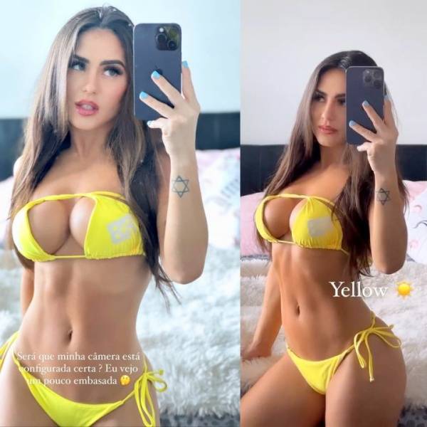 Giovanna Eburneo Hot Bikini Selfie Dance Video Leaked - Brazil on modelies.com