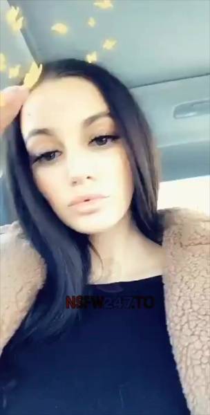 Kathleen Eggleton boobs flashing in car snapchat premium xxx porn videos on modelies.com