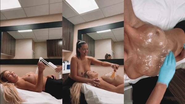Stefanie Knight Stefbabyg Waxing Boobs Lesbian Massage on modelies.com