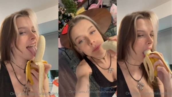 Ashley Matheson Banana Blowjob Video Leaked on modelies.com