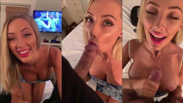 Kaylen Ward Sloppy Deepthroat Blowjob Cumshot On Tits Video Leaked on modelies.com