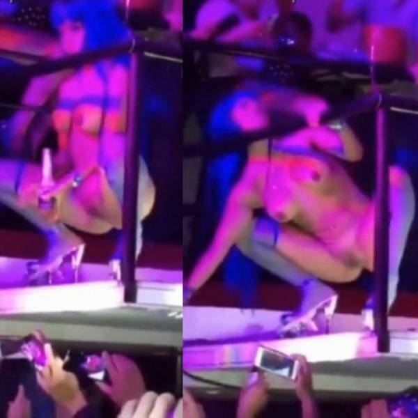 Cardi B Nude Pussy Stage Stripper Bottle Video Leaked on modelies.com