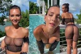 Rachel Cook NSFW See Thru Sexy Dress Video Leaked on modelies.com