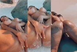 Stephanie Silveira Nude Beach Masturbating Porn Video Leaked on modelies.com