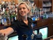 Gorgeous Czech Bartender Talked into Bar for Quick Fuck - Czech Republic on modelies.com
