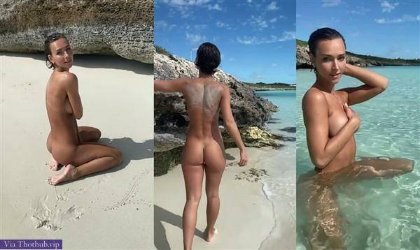 Rachel Cook Nude Teasing at Beach Video on modelies.com
