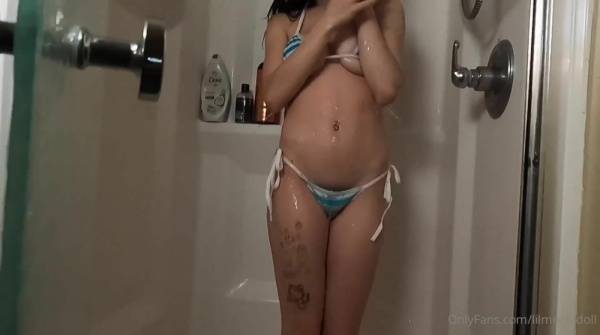 Lilmochidoll Nude Shower Striptease Porn Video Leaked on modelies.com