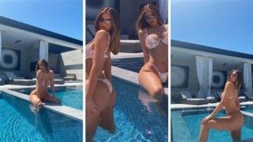 Kylie Jenner Bikini Thong Nude Leaked on modelies.com