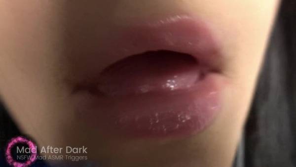 Mad After Dark ASMR - Lens Ear Licking Kissing And Moaning Close Up on modelies.com
