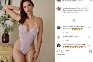 CARLOTTA CHAMPAGNE NUDE PATREON LEAKED VIDEO on modelies.com