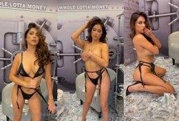 Arianny Celeste Nude Black Lingerie Tease Video Leaked on modelies.com