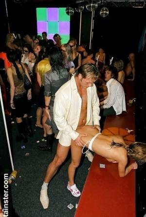Late night drinking to the wee hours at nightclub leads to a full blown orgy on modelies.com