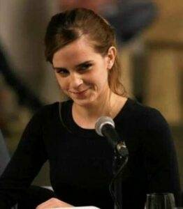 Tiktok Porn Emma Watson wicked smile on modelies.com