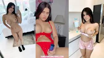 Michelle Rabbit Masturbating Clit With Blue Vibrator Insta Leaked Videos on modelies.com