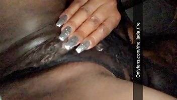 Jada Fire - closeup nude ebony pussy masturbation OnlyFans on modelies.com