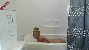 Kali Roses having fun in bathtub at my bathing time onlyfans porn videos on modelies.com