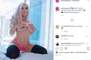 Jessica Nigri Onlyfans Leaked Nude Cosplay Tease Video on modelies.com