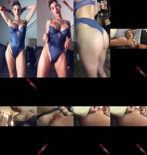 Allison Parker creamy dildo masturbation on the floor snapchat premium 2019/08/22 on modelies.com
