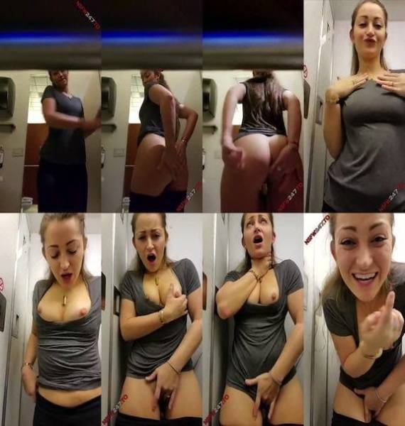 Dani Daniels airplane toilet masturbation snapchat premium 2019/10/19 on modelies.com