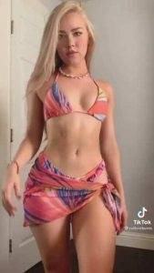 Leaked Tiktok Porn Swimsuit Haul. AMAZING BODY! Mega on modelies.com