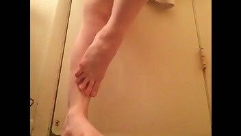 GODEDESS BB Showing off my feet after shower onlyfans porn videos on modelies.com