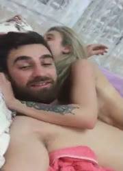 Turkish couple cuddling naked after sex - Turkey on modelies.com