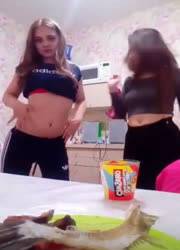 Drunk russian teens sexy tease on periscope - Russia on modelies.com