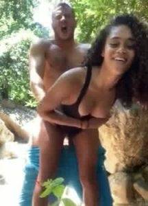 Exotic girl fucked in a outdoors on modelies.com