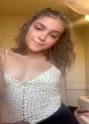 Very teasing girl with nice cleavage on modelies.com