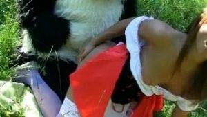 Young Red Riding Hood Fucking With Panda In The Wood - county Young on modelies.com