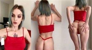 Leak Tiktok Porn Phoebe Yvette Youtuber Red Thong Nude Video Leaked on modelies.com