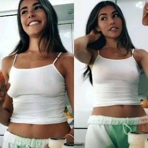 MADISON BEER SHOWS HER NIPPLES IN A SEE THROUGH TOP thothub on modelies.com