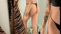 Sasha Swan Masturbating in a Changing room Nude Porn Video Delphine on modelies.com