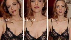 ASMR Gina Carla black lingerie thothub on modelies.com