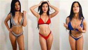 Marta MarC383C2ADa Santos Bikni Try-On Nude Video Leaked - county Ada on modelies.com