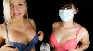 ASMR Network Bra Scratching with Masked ASMR Video on modelies.com