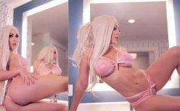 Jessica Nigri Pink Lingerie Nude Video Leaked Thothub.live on modelies.com