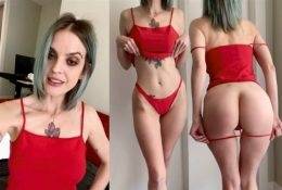 Phoebe Yvette Onlyfans Red Thong Porn Video Thothub.live on modelies.com