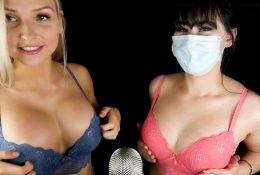 ASMR Network Bra Scratching With Masked ASMR Thothub.live on modelies.com