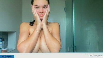 Hot Ashley Tervort Onlyfans Leaked Shower New Video on modelies.com