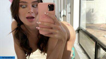 Lana Rhoades Nude Bathroom Selfie Onlyfans Set Leaked on modelies.com