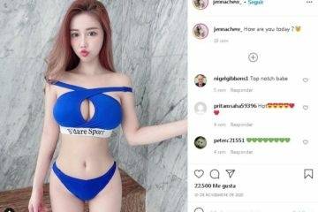Jenna Chew Teasing Huge Tits OnlyFans Instagram Leaked on modelies.com