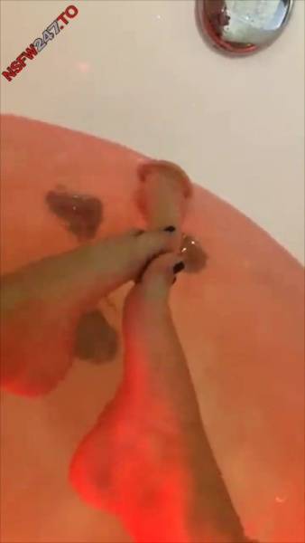 Dulce Maria foot licking fetish snapchat premium xxx porn videos on modelies.com