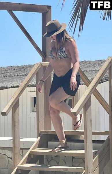 Natasha Hamilton Looks Hot in a Bikini While on Holiday in Marbella on modelies.com