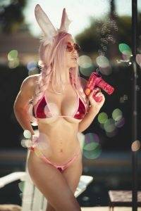 Jessica Nigri Bunny Bikini on modelies.com