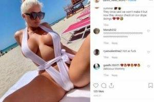 Danii Banks Nude Tease Leaked Onlyfans on modelies.com