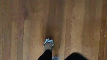 Janetmasonfeet pov peep toe high heels walking clip shot just now i just received these sexy shoe... on modelies.com