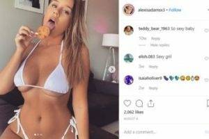 Alexis Adams Anal Dildo Ride Onlyfans Video Leak on modelies.com